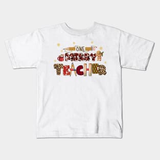 Christmas teacher Kids T-Shirt